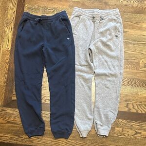 Abercrombie Kids Navy and Gray Joggers